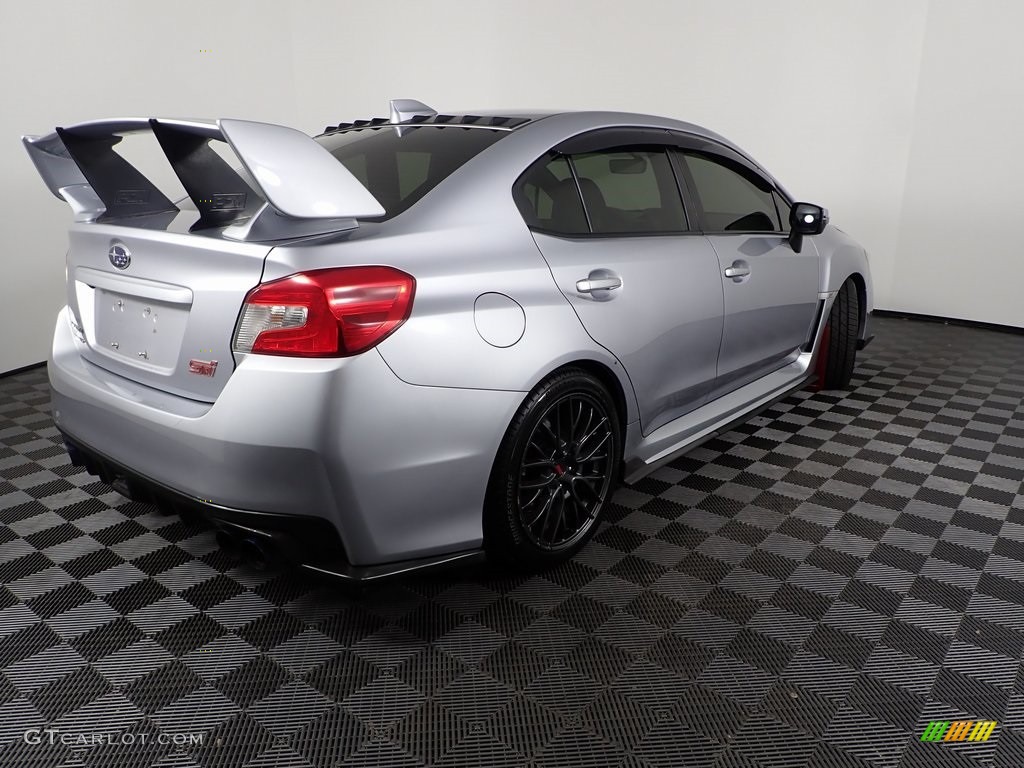 2017 WRX STI - Ice Silver Metallic / Carbon Black photo #13