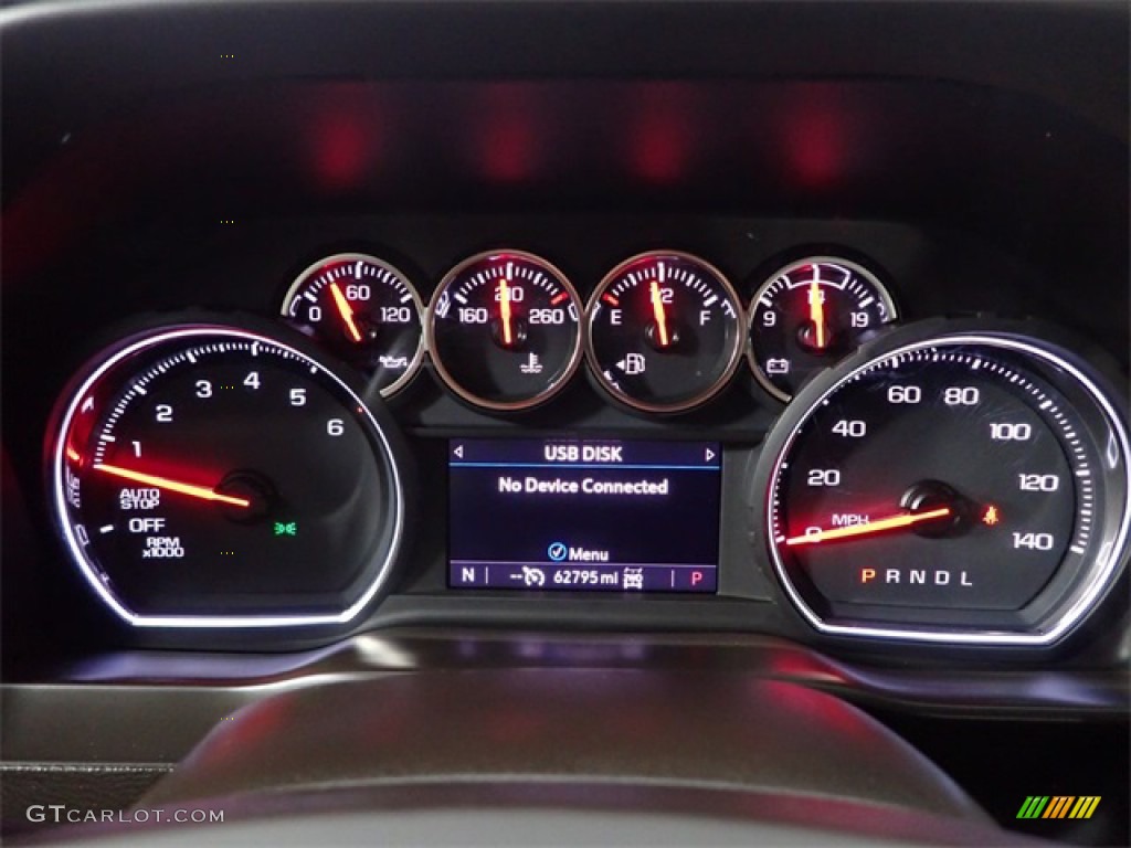 2020 Silverado 1500 LT Crew Cab 4x4 - Satin Steel Metallic / Gideon/­Very Dark Atmosphere photo #19