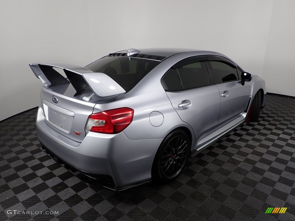 2017 WRX STI - Ice Silver Metallic / Carbon Black photo #14