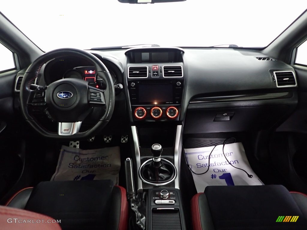 2017 WRX STI - Ice Silver Metallic / Carbon Black photo #15