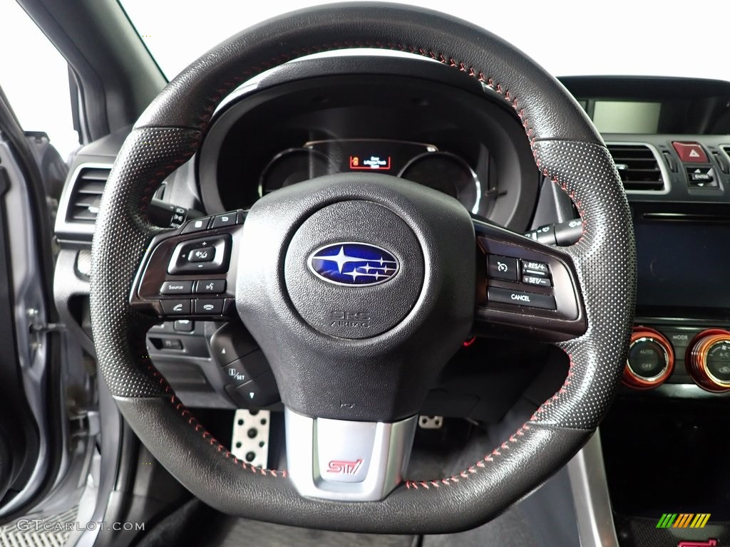 2017 WRX STI - Ice Silver Metallic / Carbon Black photo #19
