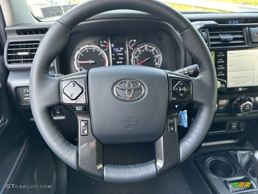2023 Toyota 4Runner TRD Off Road Premium 4x4 Black Steering Wheel Photo #146431202