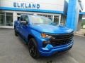 Glacier Blue Metallic - Silverado 1500 Custom Crew Cab 4x4 Photo No. 5