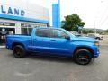 Glacier Blue Metallic 2024 Chevrolet Silverado 1500 Custom Crew Cab 4x4 Exterior