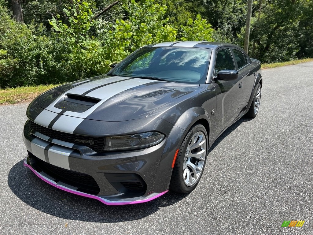 Granite Pearl 2023 Dodge Charger SRT Hellcat Widebody Jailbreak Exterior Photo #146431957