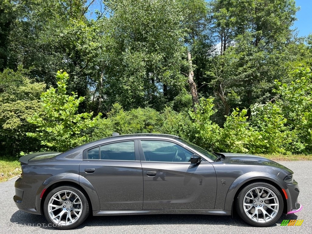 Granite Pearl 2023 Dodge Charger SRT Hellcat Widebody Jailbreak Exterior Photo #146432015