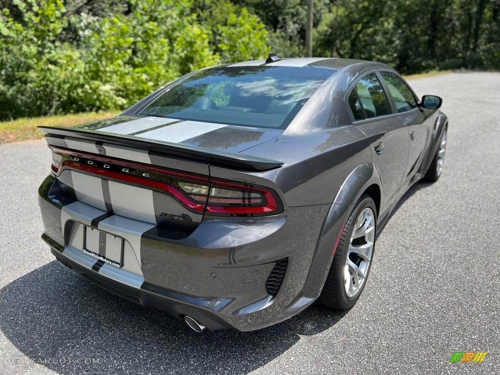 2023 Charger SRT Hellcat Widebody Jailbreak - Granite Pearl / Black photo #6