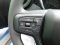 Jet Black 2024 Chevrolet Silverado 1500 Custom Crew Cab 4x4 Steering Wheel