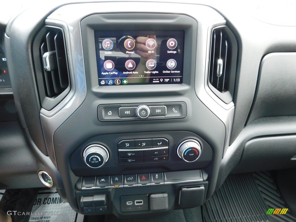2024 Chevrolet Silverado 1500 Custom Crew Cab 4x4 Controls Photo #146432174