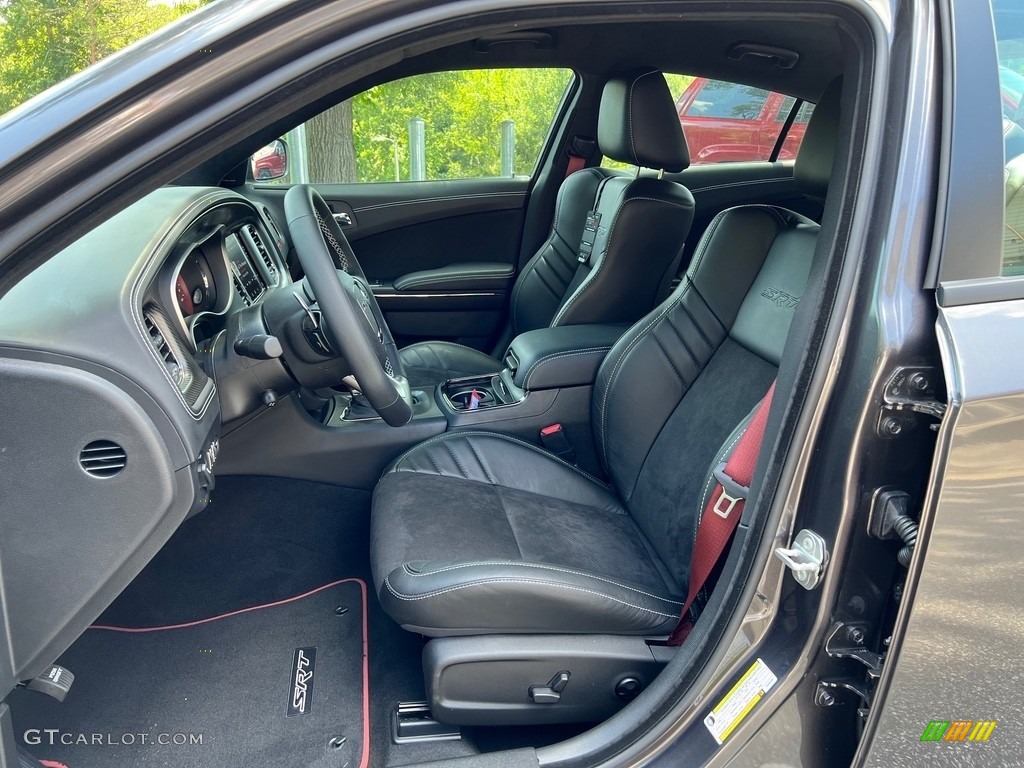 Black Interior 2023 Dodge Charger SRT Hellcat Widebody Jailbreak Photo #146432198