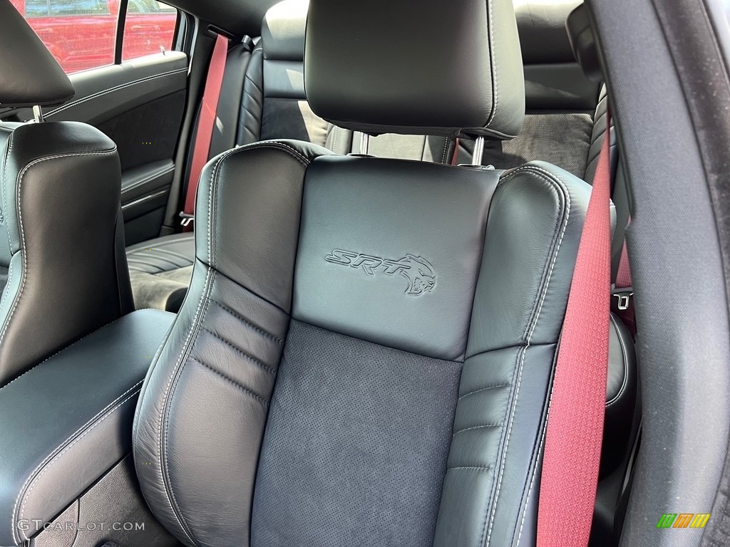Black Interior 2023 Dodge Charger SRT Hellcat Widebody Jailbreak Photo #146432254