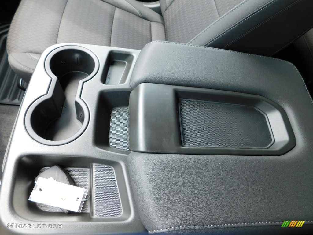 2024 Silverado 1500 Custom Crew Cab 4x4 - Glacier Blue Metallic / Jet Black photo #39