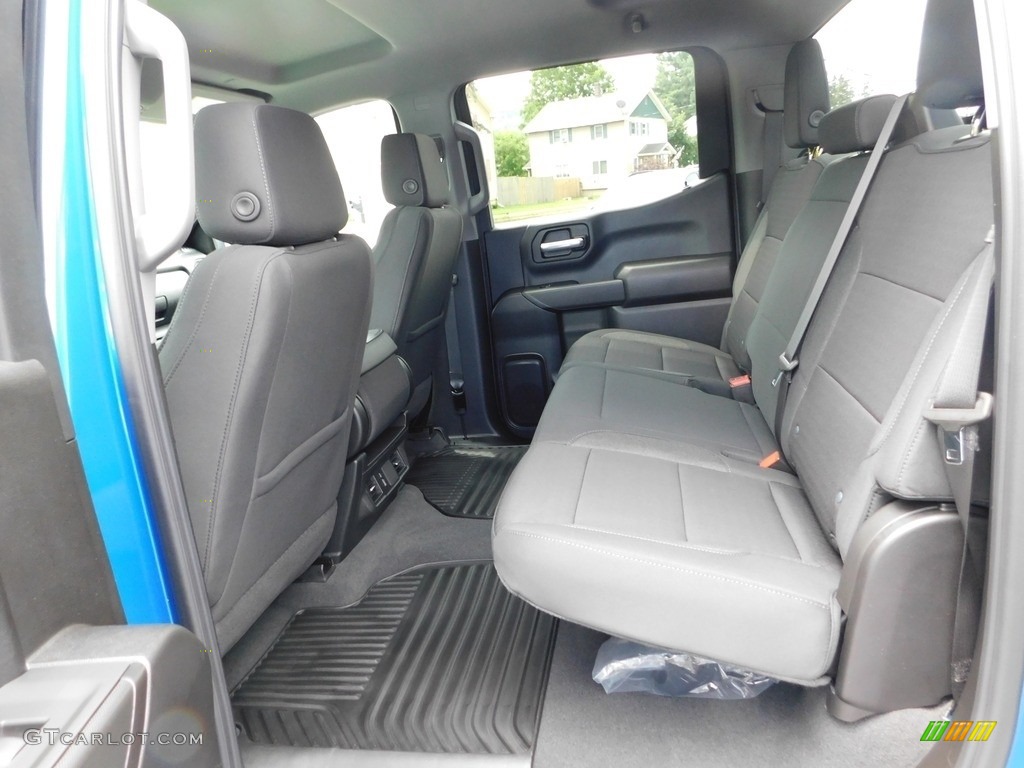 Jet Black Interior 2024 Chevrolet Silverado 1500 Custom Crew Cab 4x4 Photo #146432368