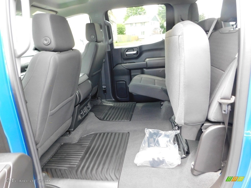 Jet Black Interior 2024 Chevrolet Silverado 1500 Custom Crew Cab 4x4 Photo #146432378