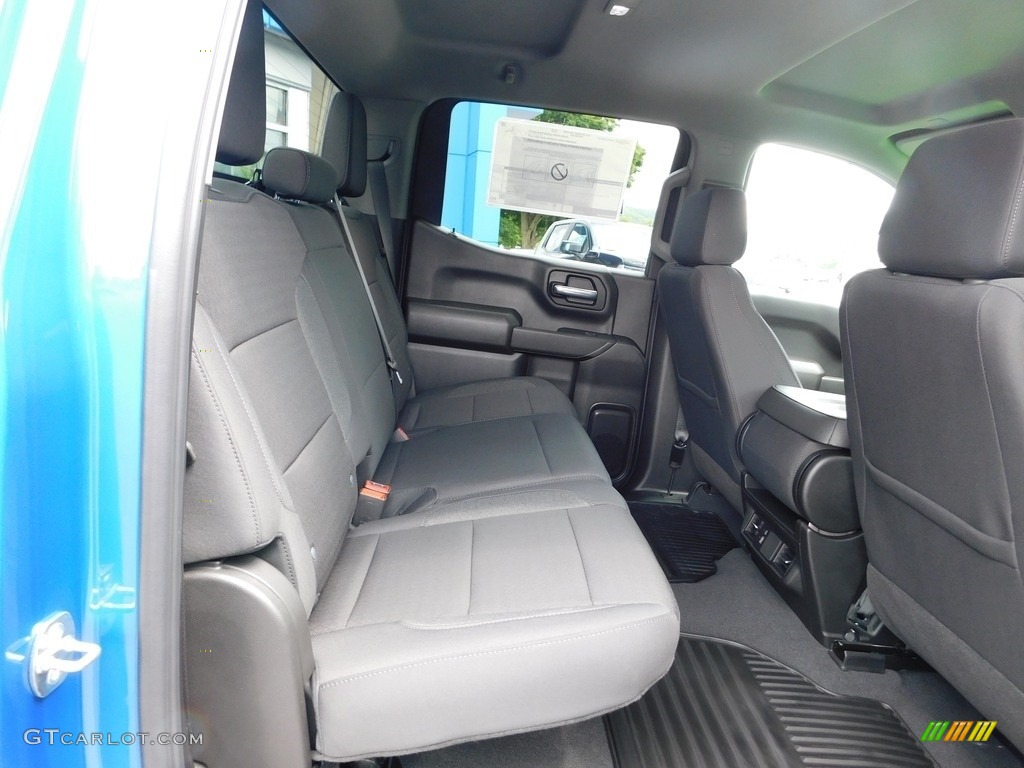 Jet Black Interior 2024 Chevrolet Silverado 1500 Custom Crew Cab 4x4 Photo #146432402