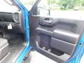 Jet Black 2024 Chevrolet Silverado 1500 Custom Crew Cab 4x4 Door Panel