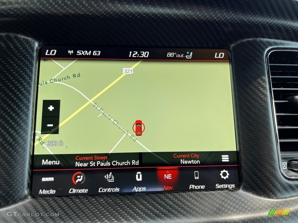 2023 Dodge Charger SRT Hellcat Widebody Jailbreak Navigation Photos