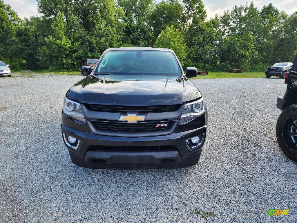 2017 Colorado Z71 Crew Cab 4x4 - Black / Jet Black/­Dark Ash photo #3