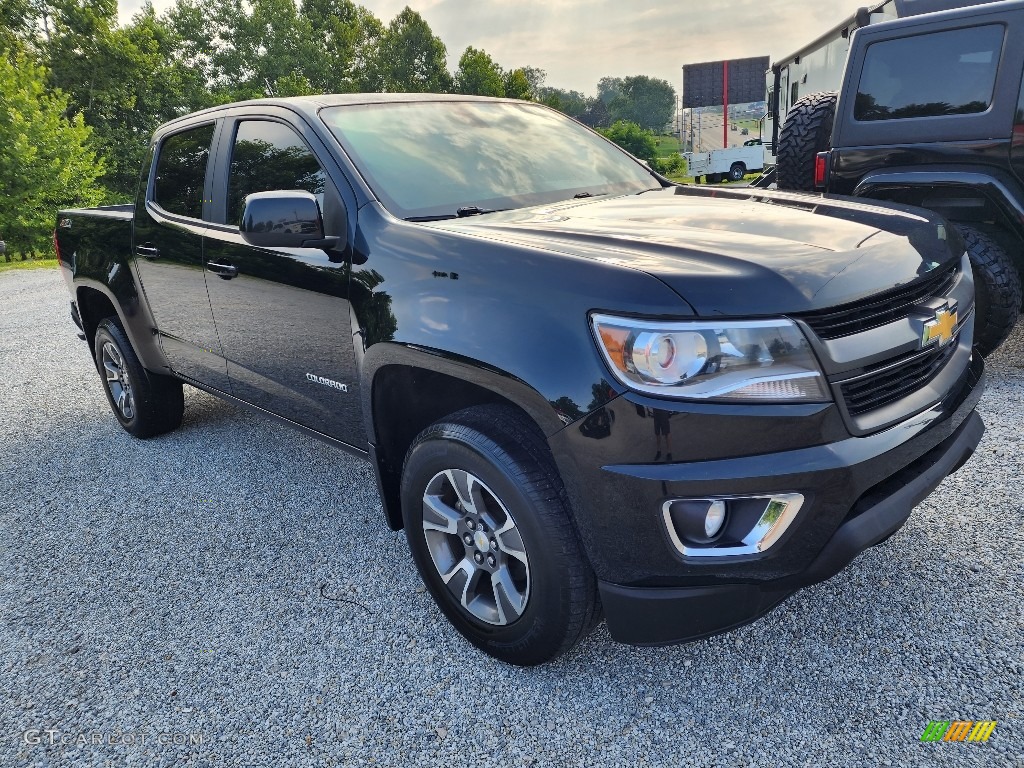 2017 Colorado Z71 Crew Cab 4x4 - Black / Jet Black/­Dark Ash photo #23