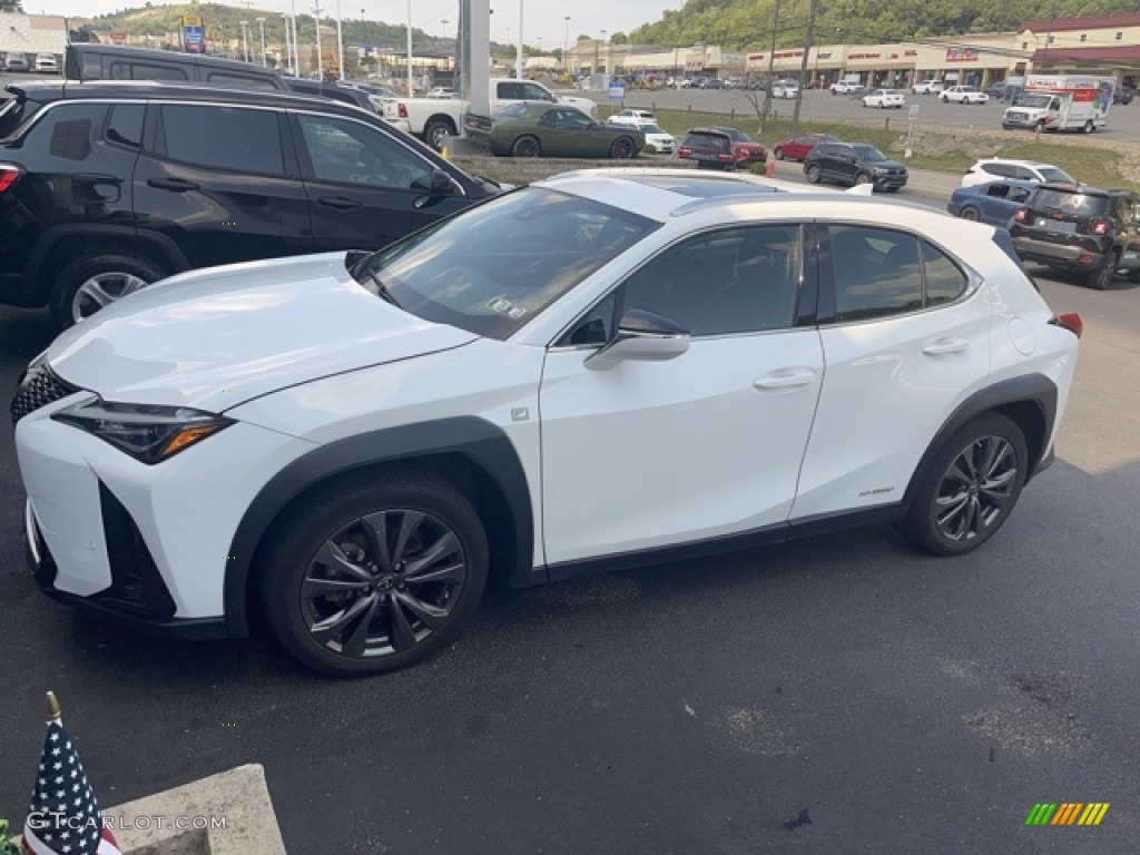 2020 UX 250h F Sport AWD - Ultra White / Black photo #1
