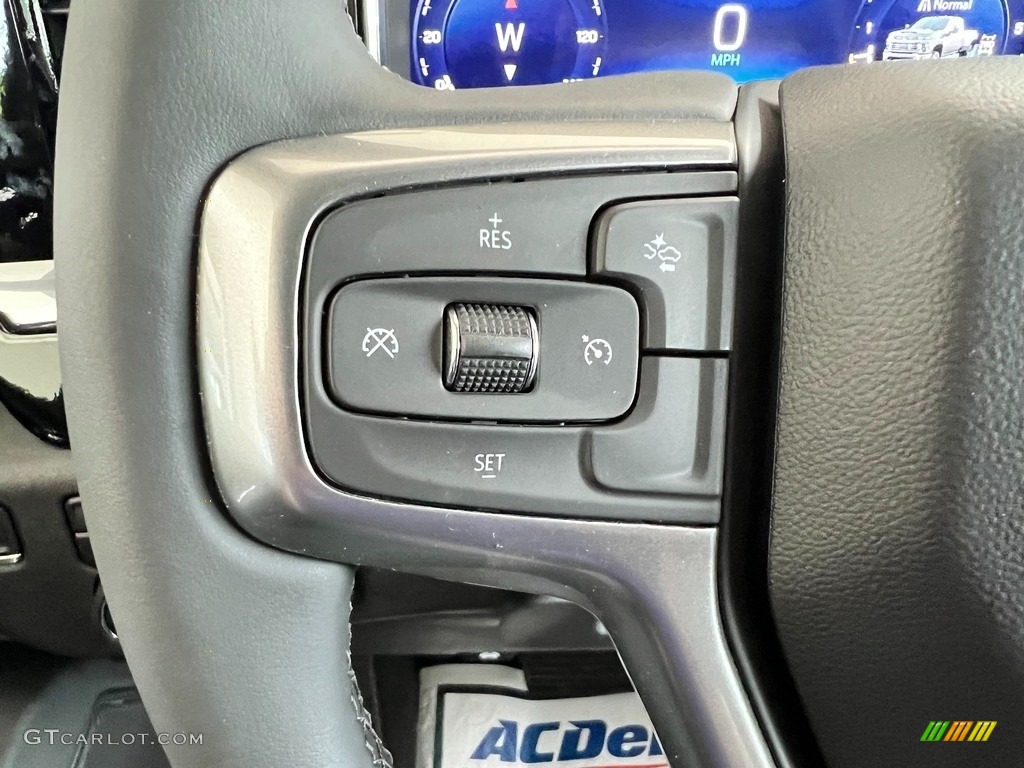 2024 Chevrolet Silverado 3500HD LT Crew Cab 4x4 Chassis Jet Black Steering Wheel Photo #146434008