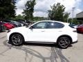 Alfa White 2024 Alfa Romeo Stelvio Ti AWD Exterior