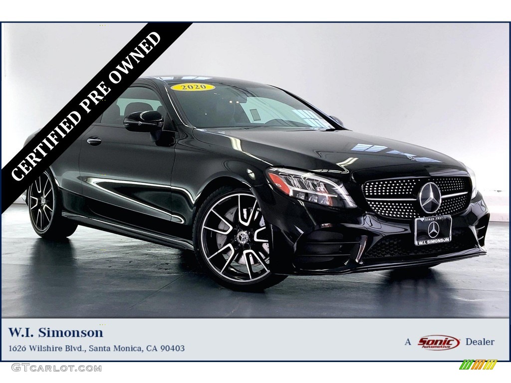 2020 C 300 Sedan - Black / Black photo #1