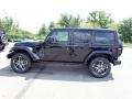 Black 2024 Jeep Wrangler 4-Door Sport S 4xe Hybrid Exterior