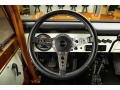 1975 Ford Bronco Black Interior Steering Wheel Photo