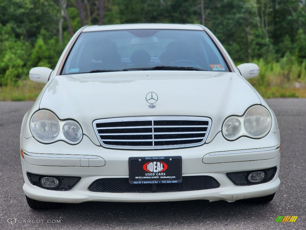 2007 C 230 Sport - Arctic White / Black photo #3