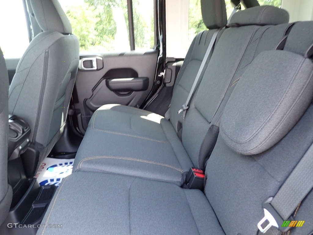 2024 Jeep Wrangler 4-Door Sport S 4xe Hybrid Rear Seat Photo #146435017