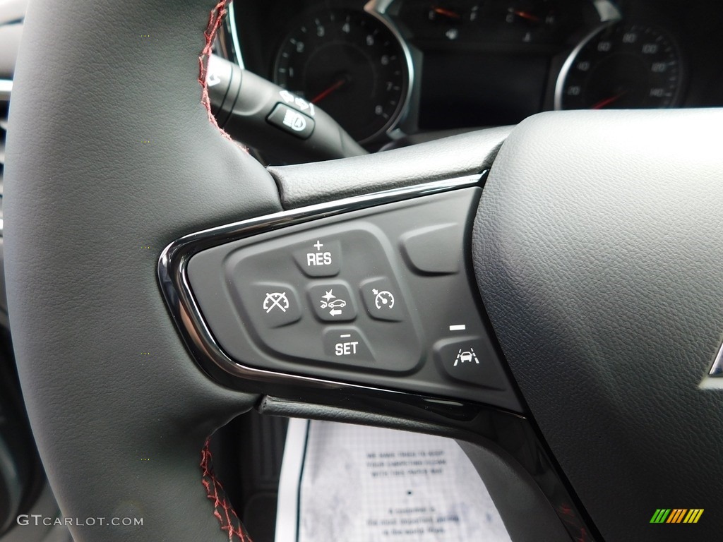 2024 Chevrolet Equinox RS AWD Jet Black Steering Wheel Photo #146435200