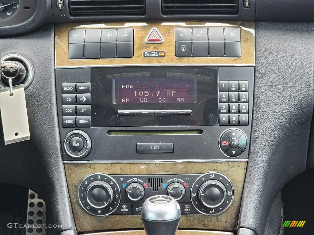 2007 C 230 Sport - Arctic White / Black photo #17