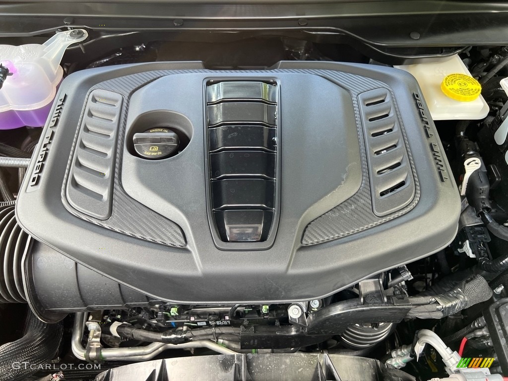 2023 Jeep Wagoneer Carbide 4x4 3.0 Liter Twin-Turbocharged DOHC 24-Valve VVT Hurricane Inline 6 Cylinder Engine Photo #146435524