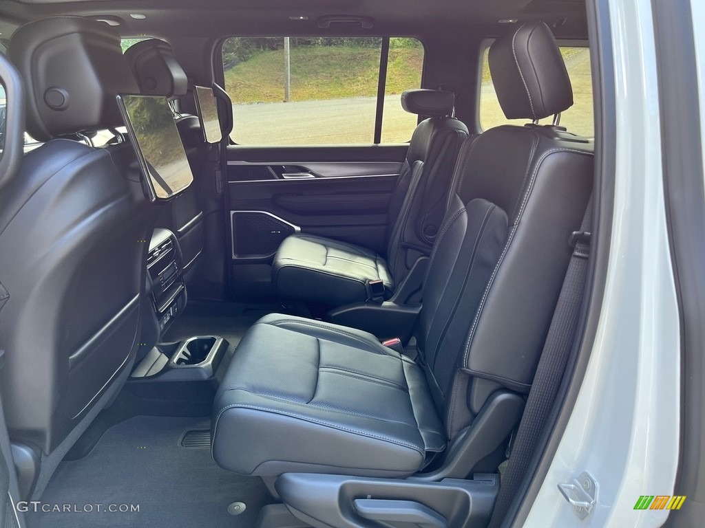 2023 Jeep Wagoneer Carbide 4x4 Rear Seat Photo #146435632