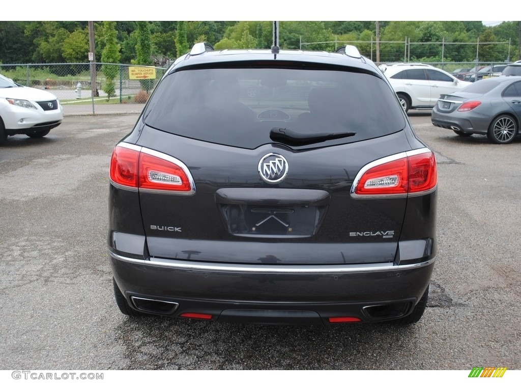 2014 Enclave Premium AWD - Cyber Gray Metallic / Cocaccino photo #4