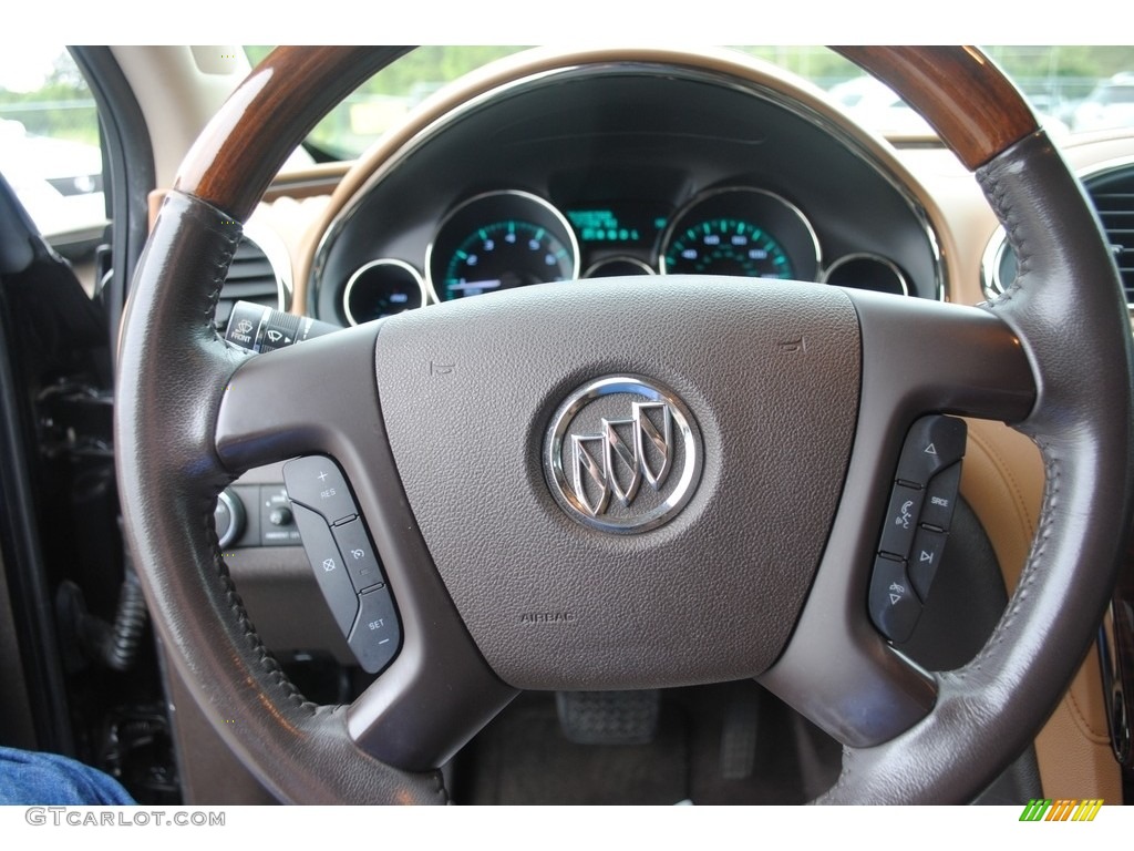 2014 Enclave Premium AWD - Cyber Gray Metallic / Cocaccino photo #12