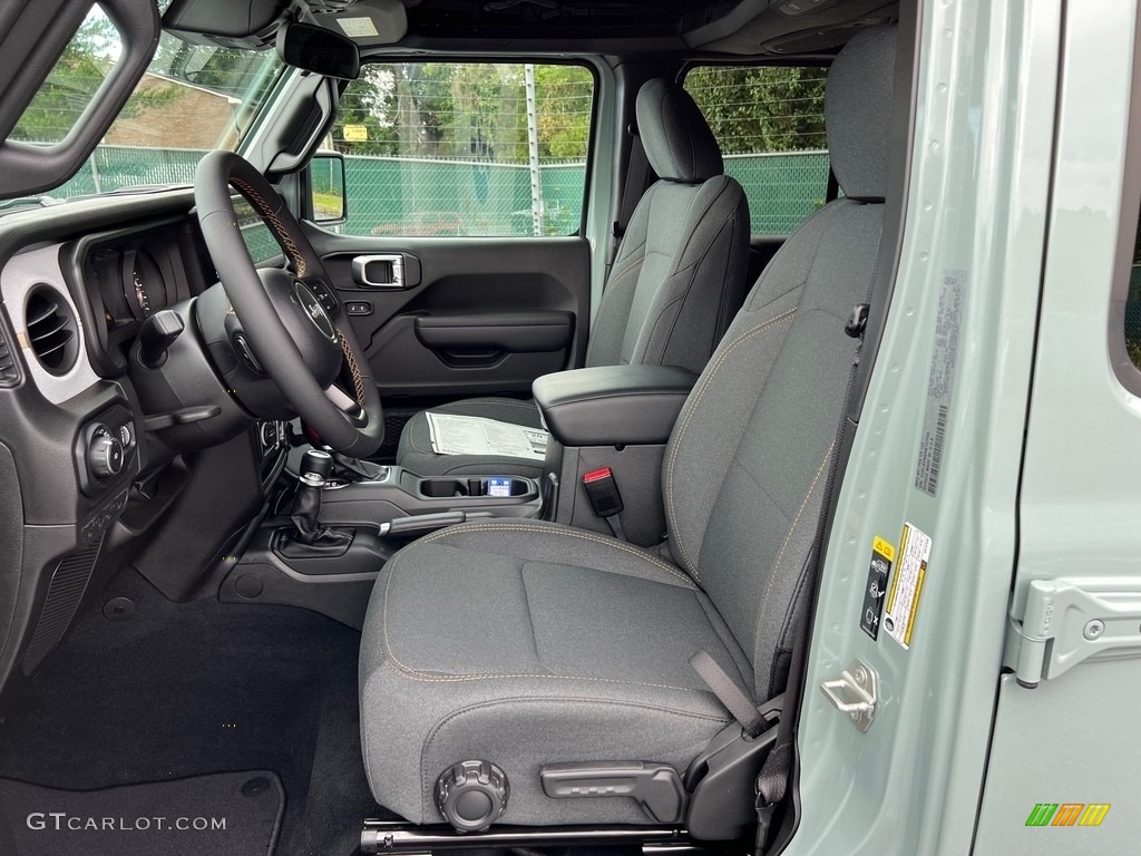Black Interior 2024 Jeep Wrangler 4-Door Sport S 4x4 Photo #146436160