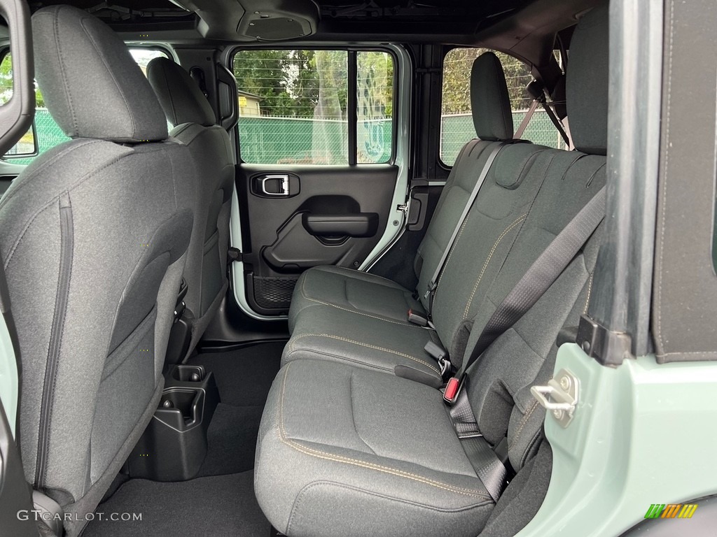 Black Interior 2024 Jeep Wrangler 4-Door Sport S 4x4 Photo #146436185