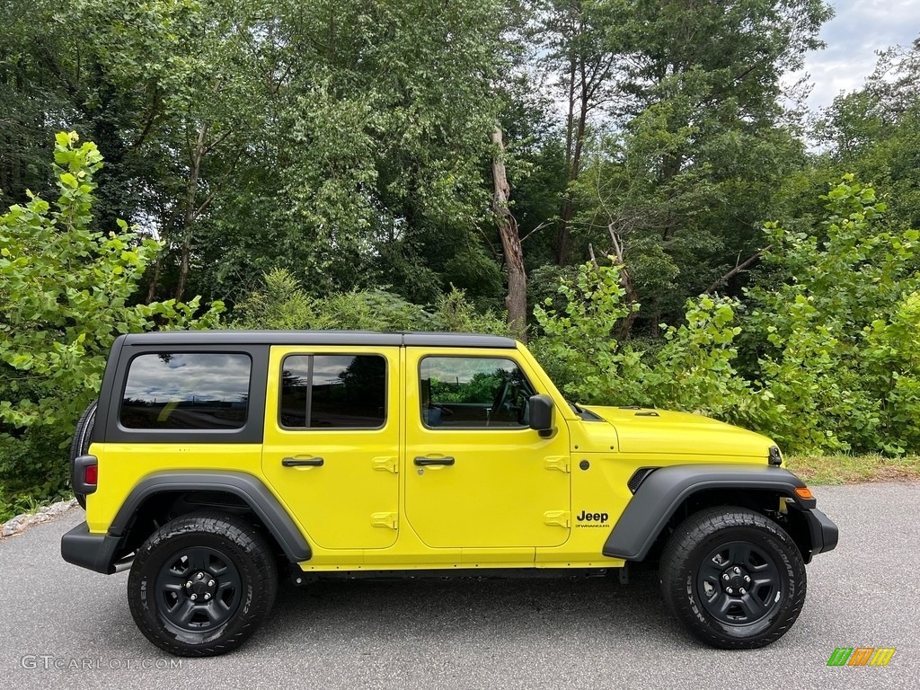 High Velocity 2024 Jeep Wrangler 4-Door Sport 4x4 Exterior Photo #146436358