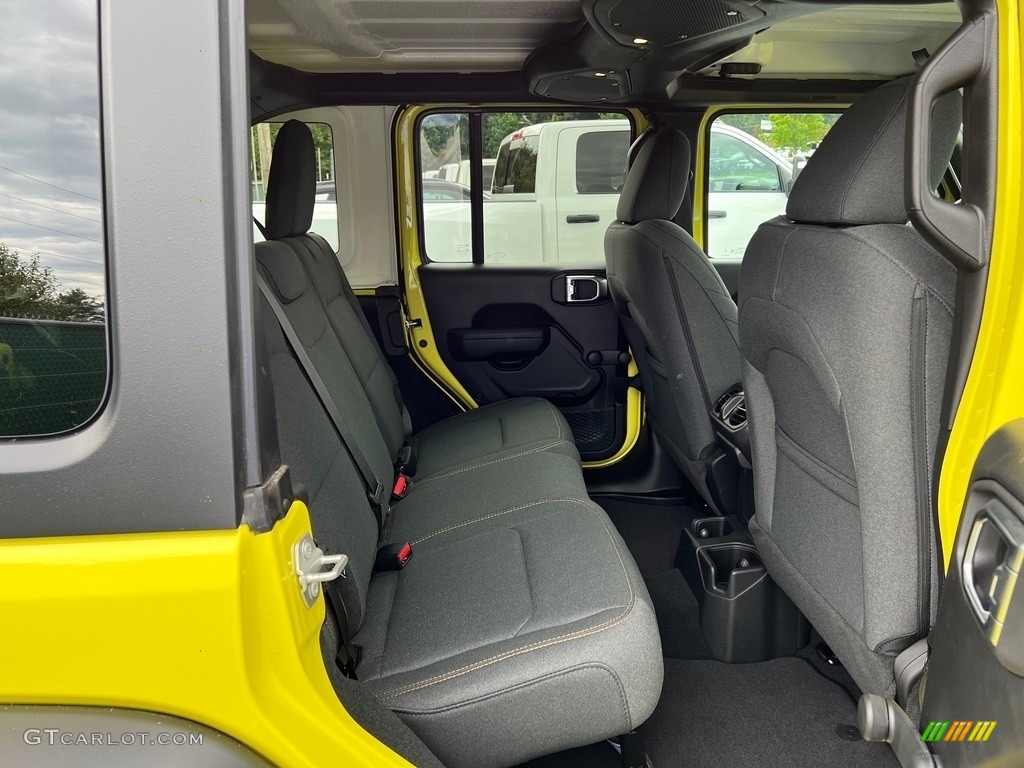 2024 Jeep Wrangler 4-Door Sport 4x4 Rear Seat Photos