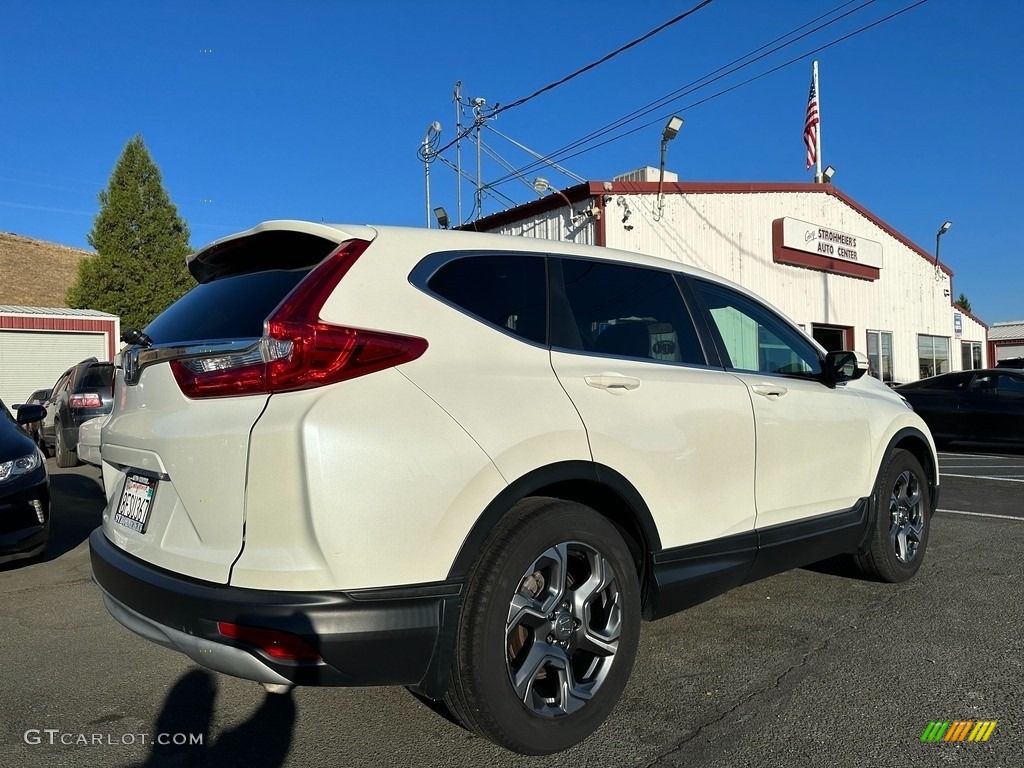 2018 CR-V EX - White Diamond Pearl / Black photo #6