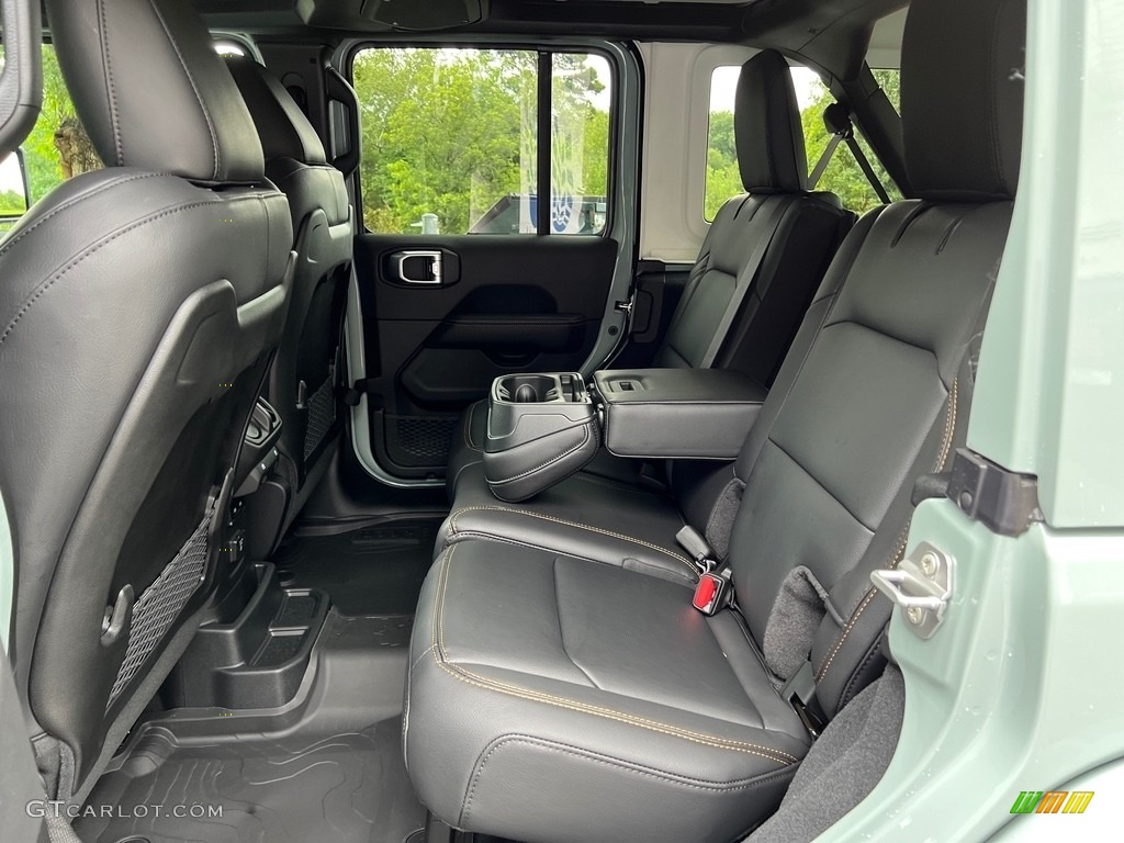 2024 Jeep Wrangler 4-Door Sahara 4x4 Rear Seat Photos