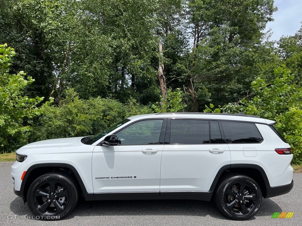 Bright White 2023 Jeep Grand Cherokee L Altitude 4x4 Exterior Photo #146436946