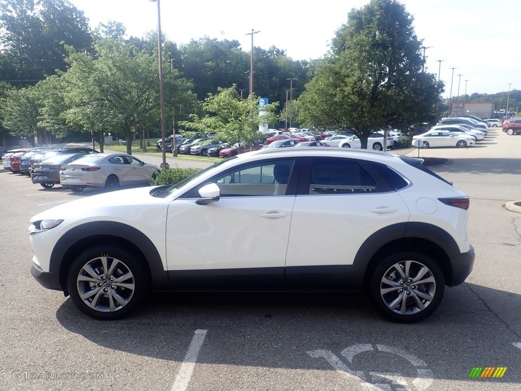 2023 CX-30 S Select AWD - Snowflake White Pearl Mica / Black photo #6