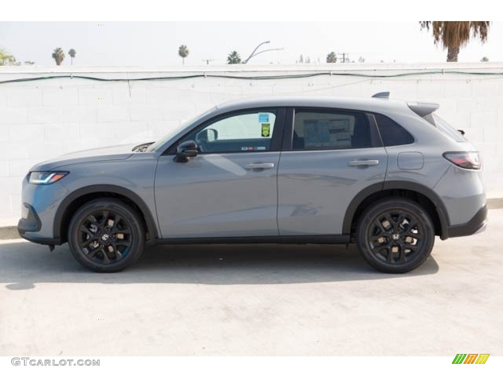 Urban Gray Pearl 2024 Honda HR-V Sport AWD Exterior Photo #146437045