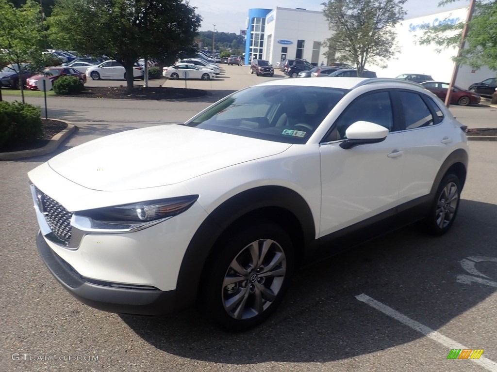 2023 CX-30 S Select AWD - Snowflake White Pearl Mica / Black photo #7