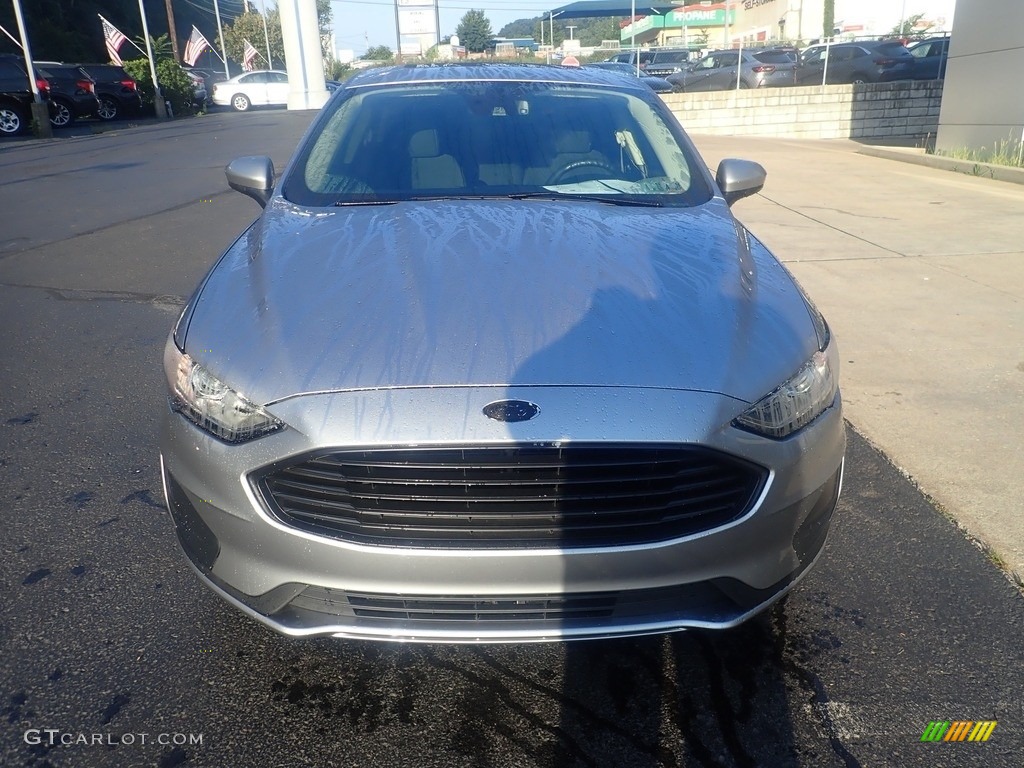 2020 Fusion SE AWD - Iconic Silver / Ebony photo #8