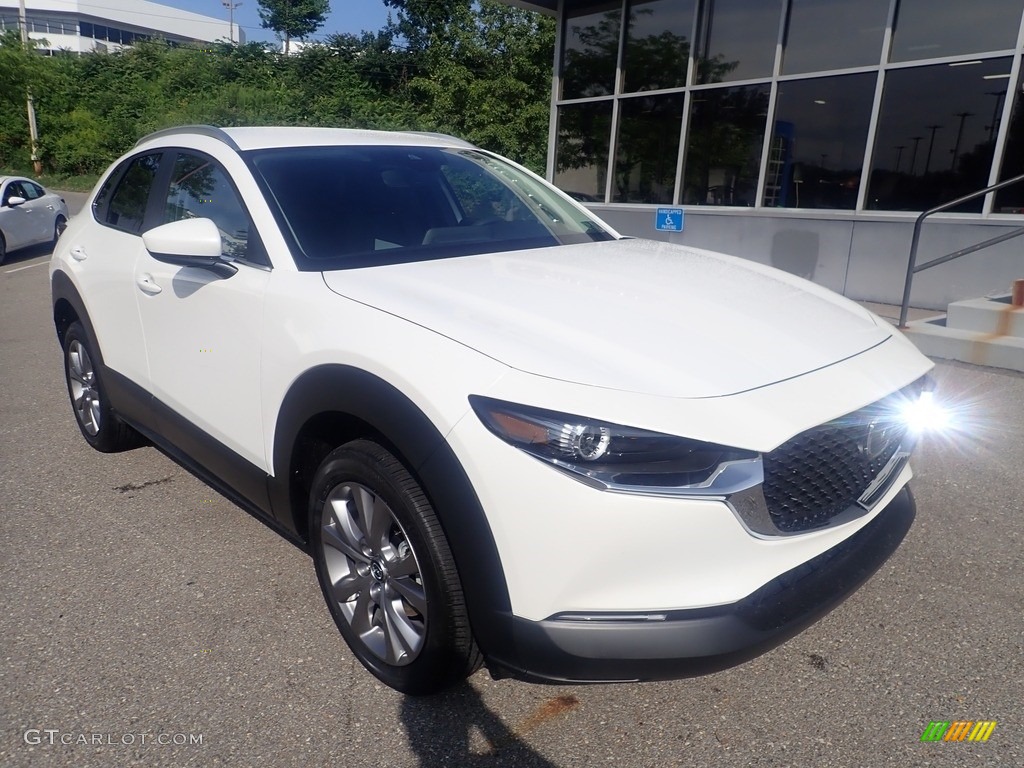 2023 CX-30 S Select AWD - Snowflake White Pearl Mica / Black photo #9