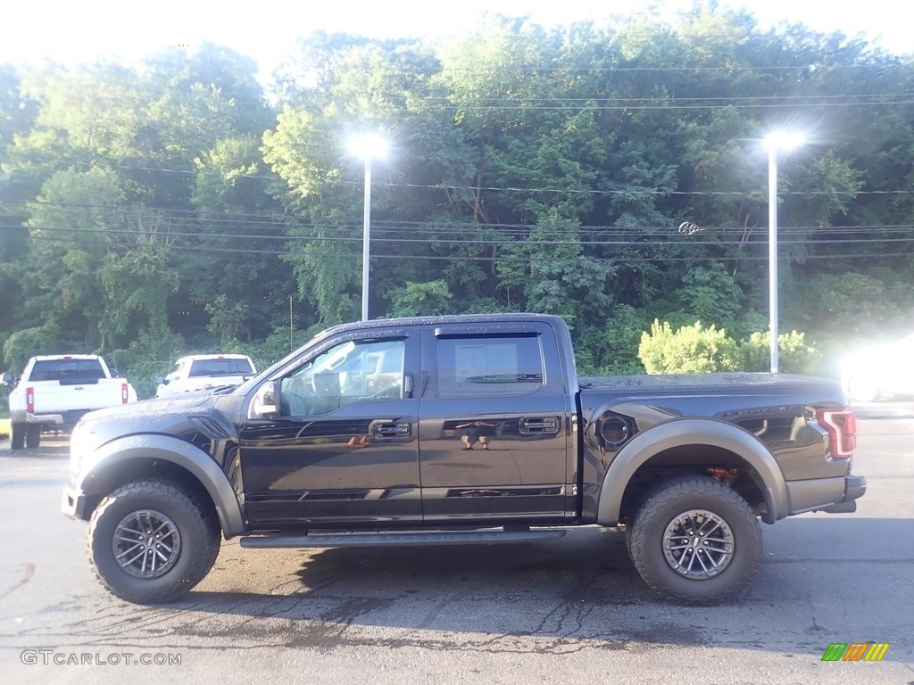 2020 F150 SVT Raptor SuperCrew 4x4 - Agate Black / Black photo #5